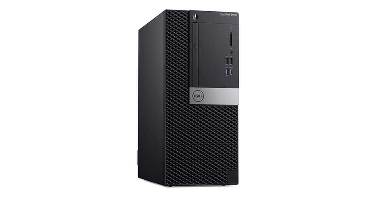 Dell Optiplex 5070 MT Mini Tower Desktop | Core i5-9500 (Open Box)